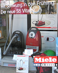 Staubsauger und Bodenstaubsauger, z.B. der neue S5 Vitality von Siemens erhalten Sie bei uns - direkt zum mitnehmen.
